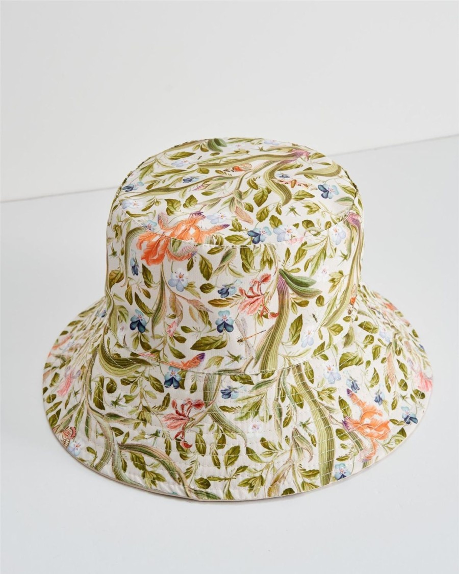 Tilbehor Fable England | Beth Bucket Hat Iris Green