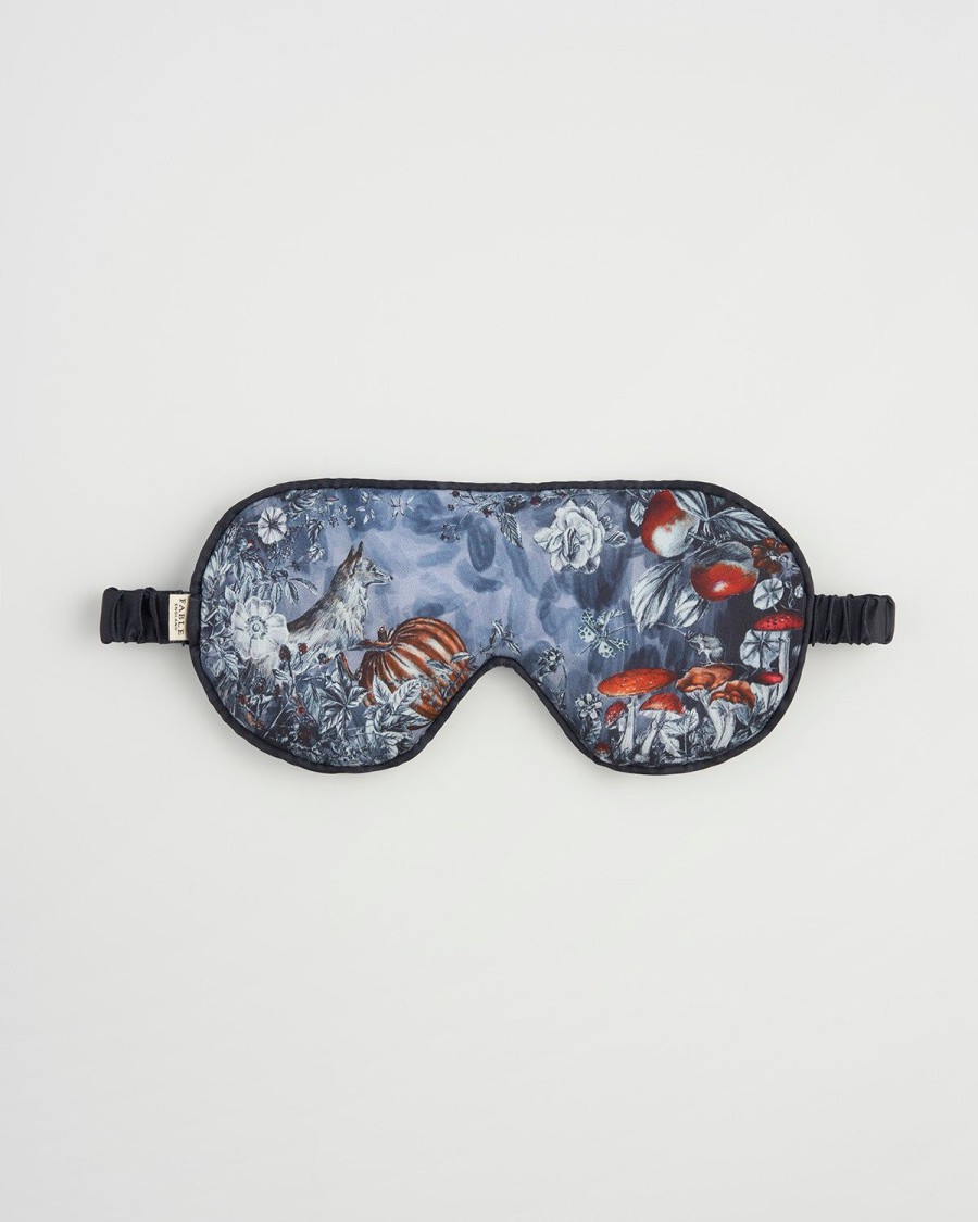 Nattoj Fable England | Nocturnal Garden Sleep Mask Midnight Blue