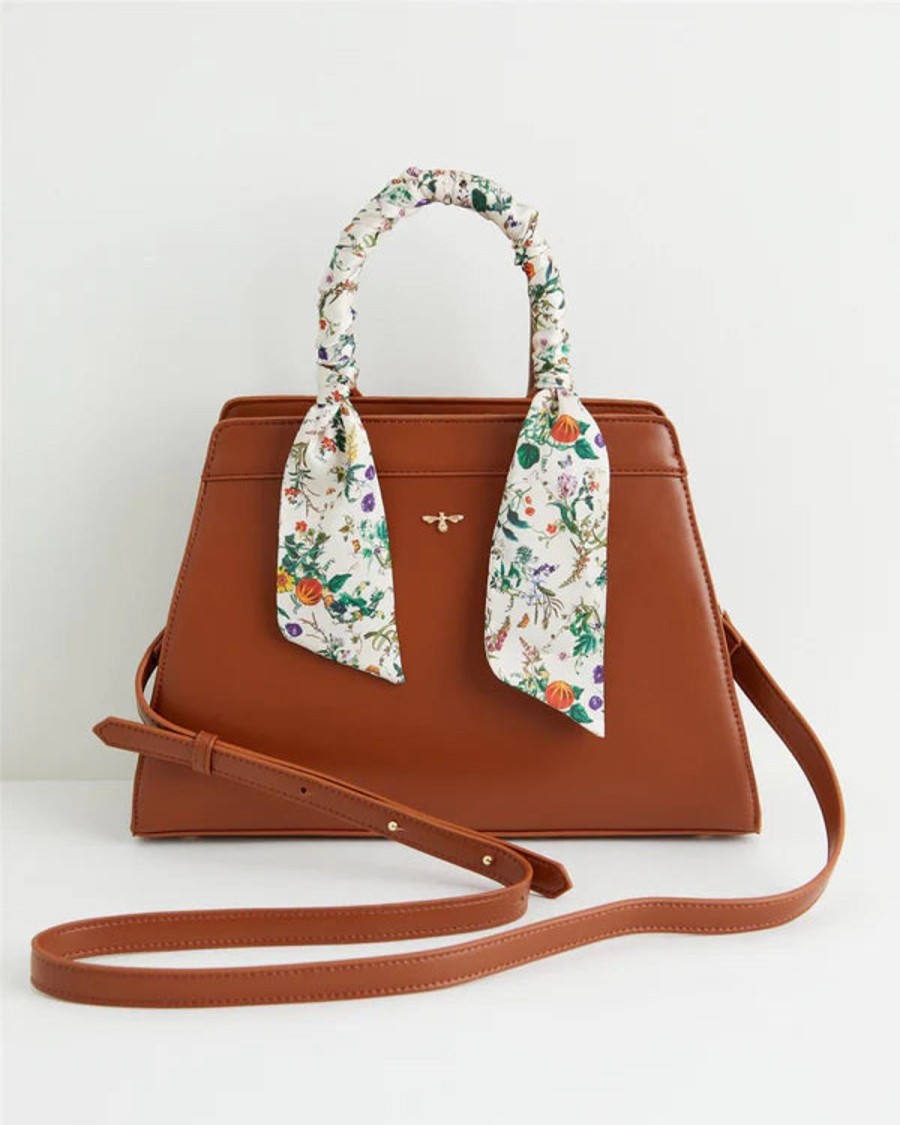 Handtasker Fable England | Botanisk Pumpkin Tan Tote