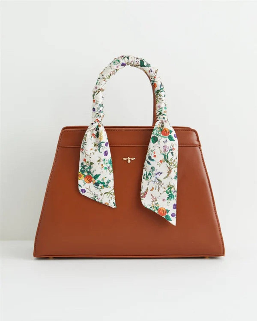 Handtasker Fable England | Botanisk Pumpkin Tan Tote