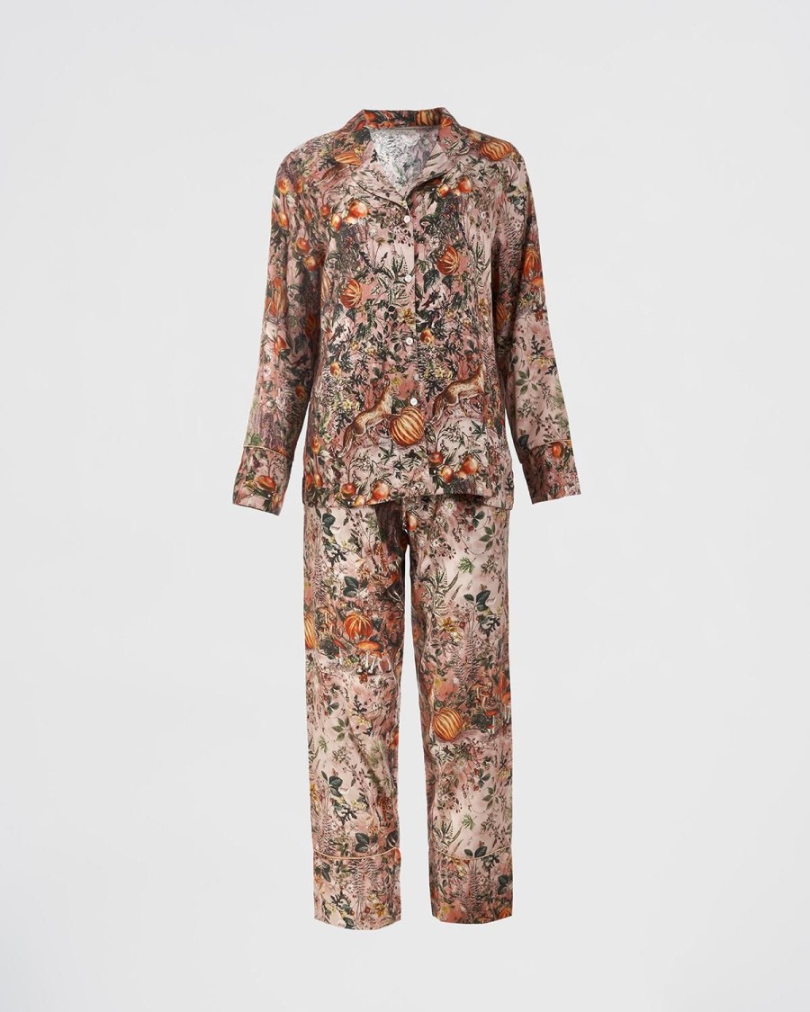 Nattoj Fable England | Natlig Havepyjamas Pink Lady