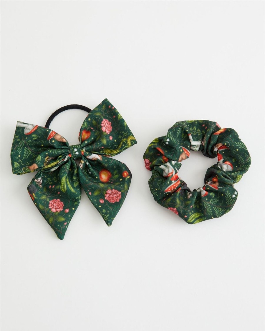 Tilbehor Fable England | Into The Woods Hairbow & Scrunchie