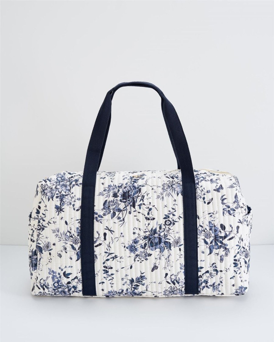 Handtasker Fable England | Zoey Weekendtaske Blooming Blue