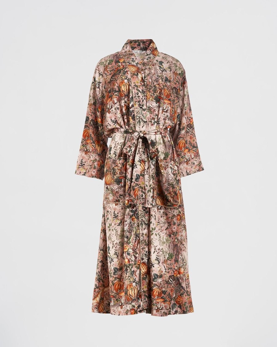 Nattoj Fable England | Nocturnal Garden Kimono Pink Lady